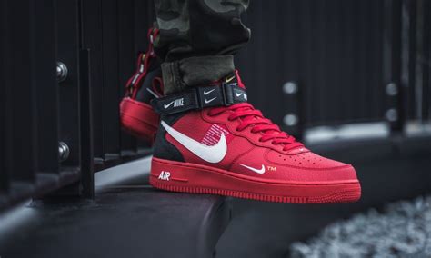 nike wei schwarz rot|Air Force 1 Sneaker .